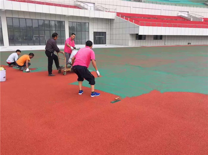 塑胶跑道施工