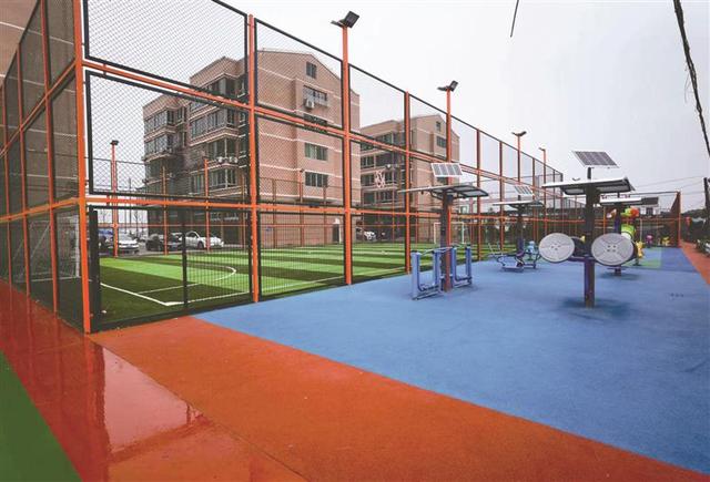 全民健身公园器材,塑胶步道.#体育场地建设 #体育工程 #专